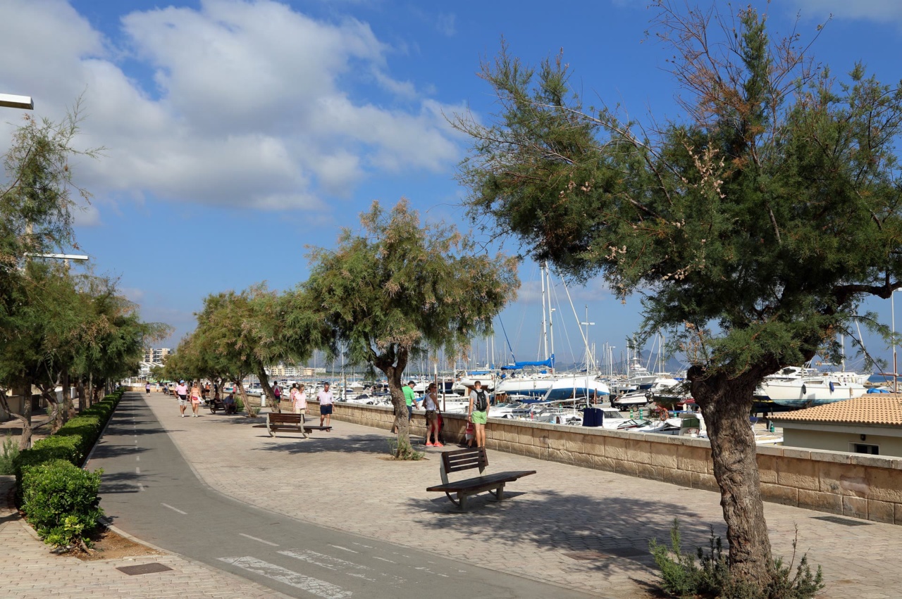 Strandpromenaden i Can Picafort