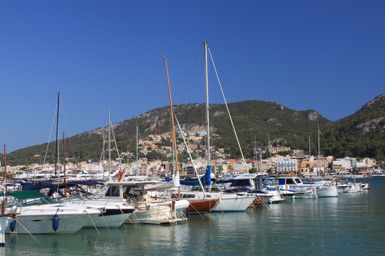 Yates y barcos amarrados en Puerto de Andratx
