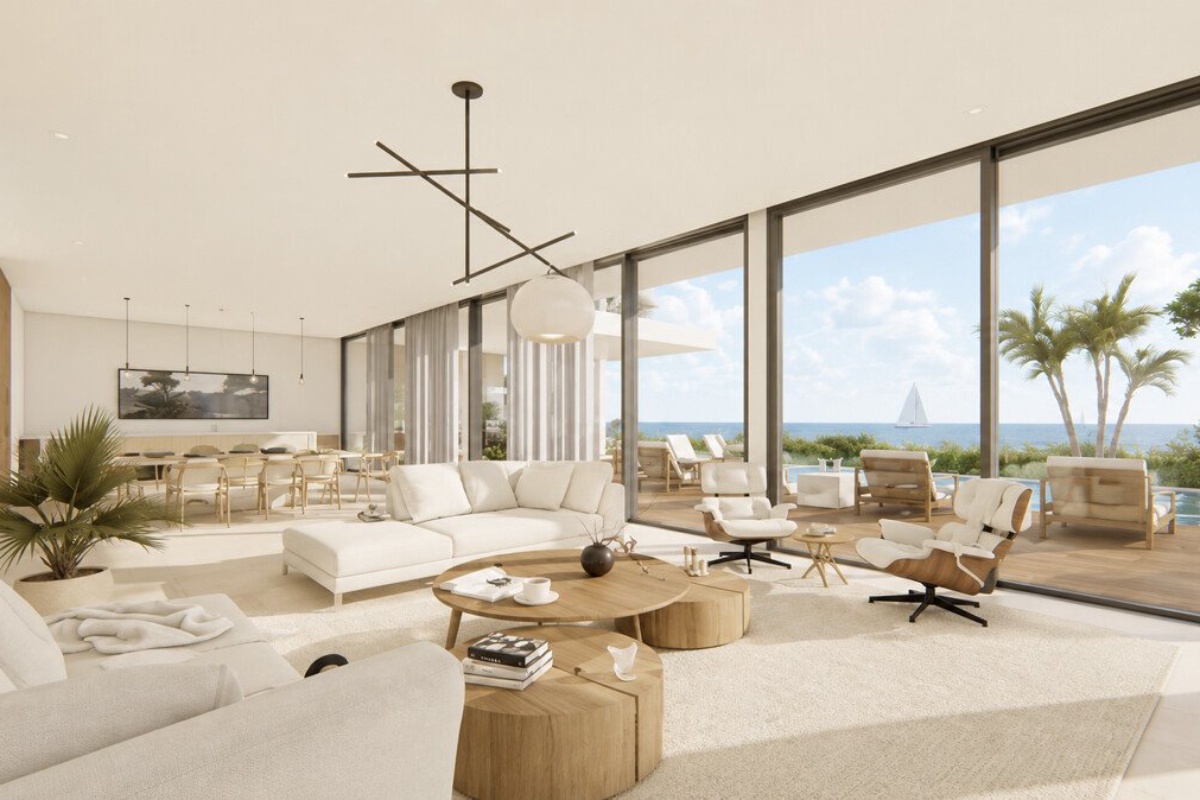 Smuk nybygget villa med havudsigt og ferieudlejningslicens i Cala Vinyes - Billede 2