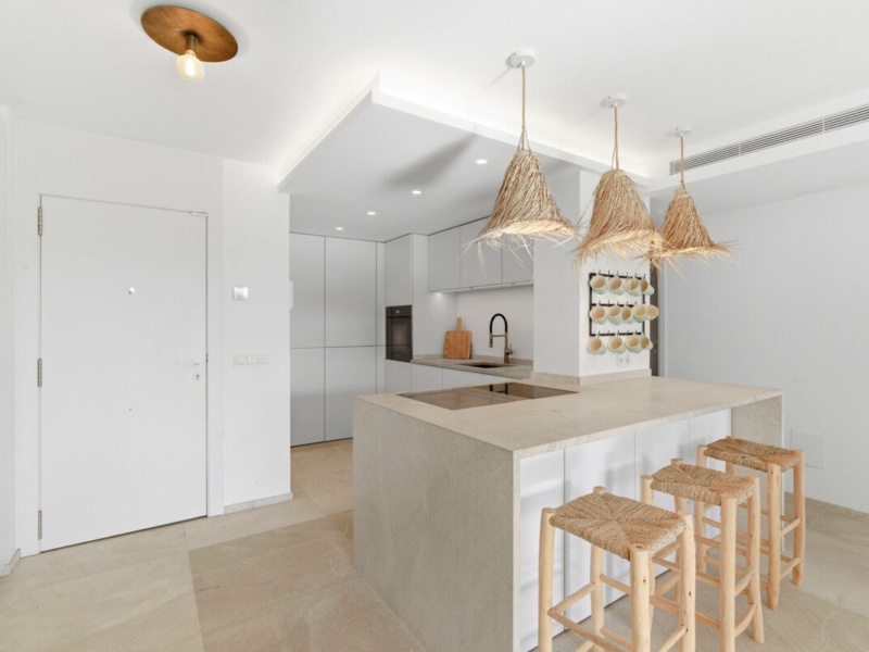 Luxuriously renovated apartment within walking distance to the harbor with pool view and high-quality features - Port d'Andratx - 2 Bedrooms, 92 m²