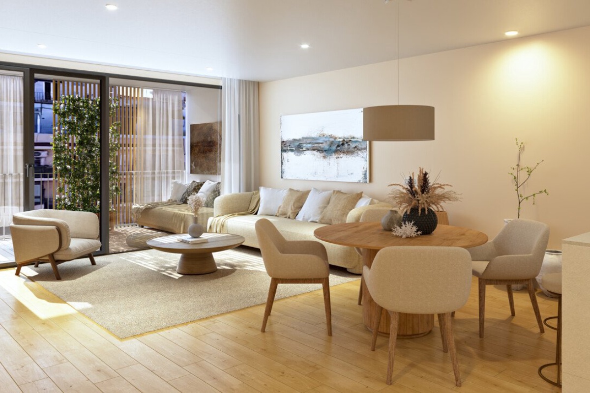 Moderne nybygget penthouselejlighed i centrum af Palma de Mallorca.
Forventet færdiggørelse ca. marts 2028 - Billede 6