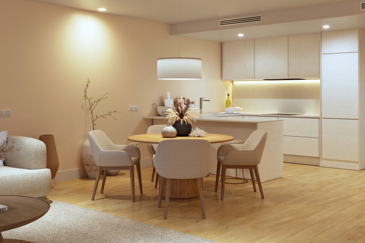 Moderne nybygget penthouselejlighed i centrum af Palma de Mallorca.
Forventet færdiggørelse ca. marts 2028 - Billede 9