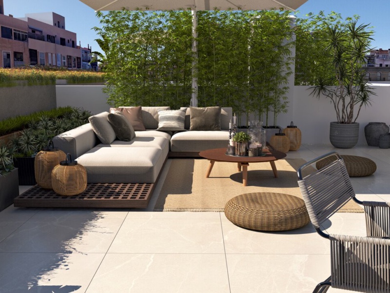 Nowoczesny, nowo wybudowany penthouse w centrum Palma de Mallorca. Planowane ukończenie: marzec 2028 r. - Palma de Mallorca - 3 Sypialnie