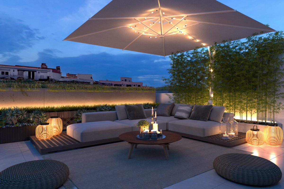 Moderne nybygget penthouselejlighed i centrum af Palma de Mallorca.
Forventet færdiggørelse ca. marts 2028 - Billede 3
