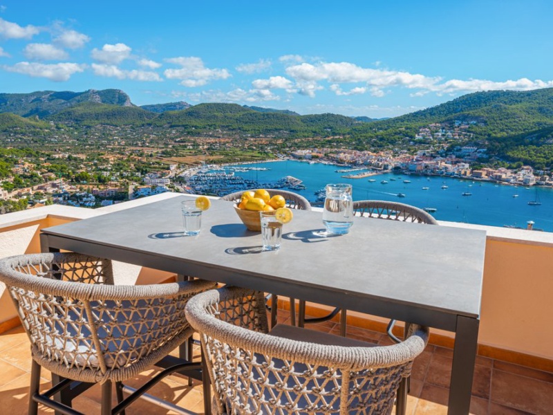 Attico in posizione da sogno con vista mare e porto - Port d'Andratx - 2 Camere da letto, 103 m²