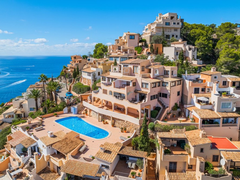Attico in posizione da sogno con vista mare e porto - Port d'Andratx - 2 Camere da letto, 103 m²