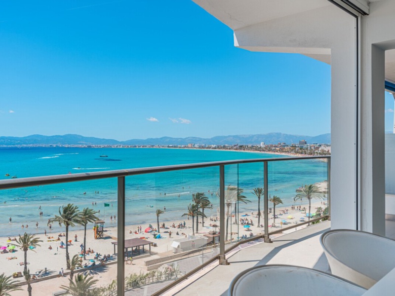 Luxury apartment on the seafront with panoramic views over Playa de Palma. - Playa de Palma - 3 Bedrooms, 125 m²