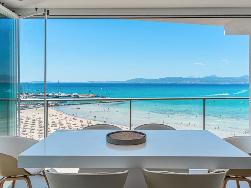 Luxury apartment on the seafront with panoramic views over Playa de Palma. - Playa de Palma - 3 Bedrooms, 125 m²