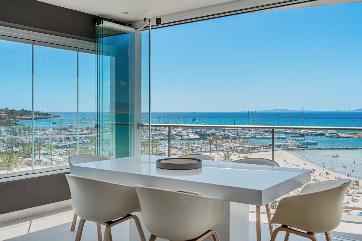 Luksusowy apartament w pierwszej linii brzegowej z panoramicznym widokiem na Playa de Palma. - Zdjęcie 4
