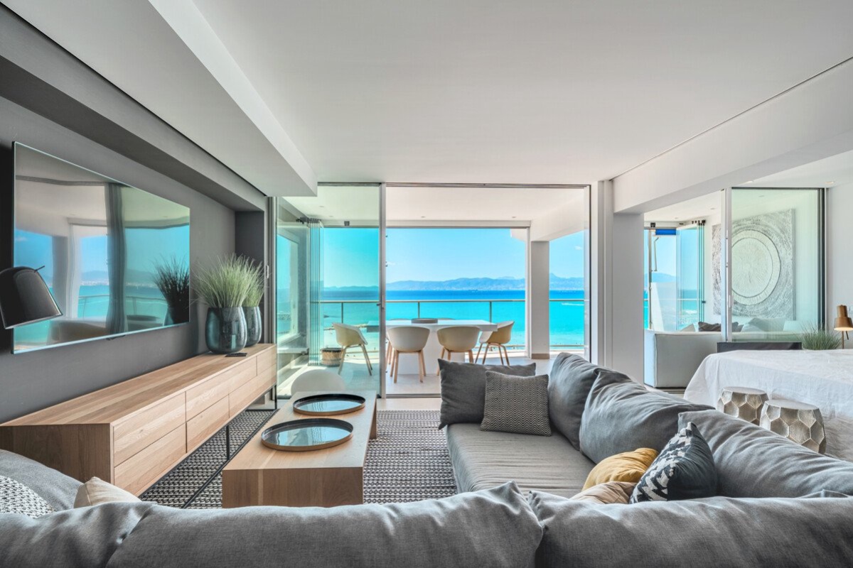 Luksusowy apartament w pierwszej linii brzegowej z panoramicznym widokiem na Playa de Palma. - Zdjęcie 6