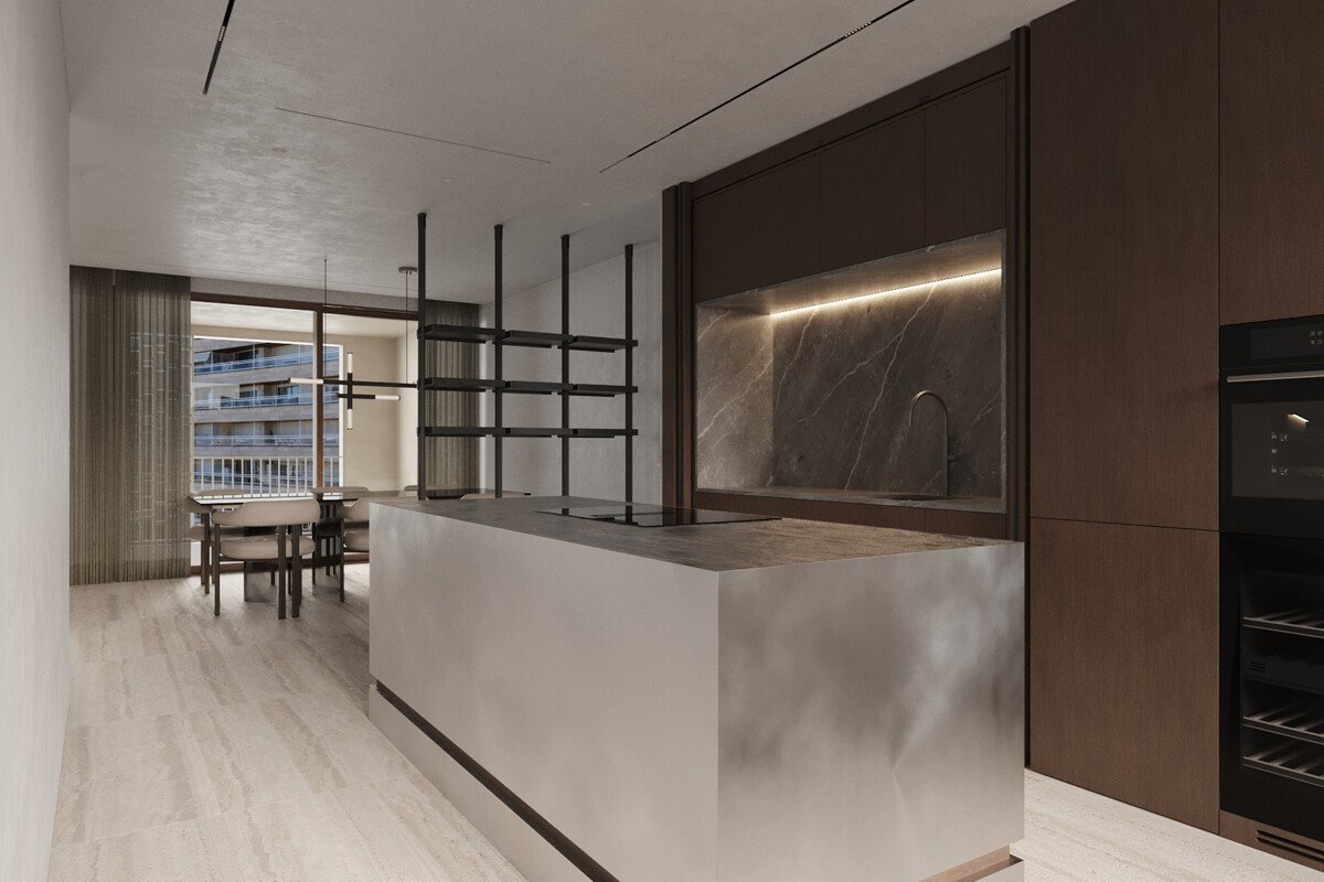 XO JONQUET nybygd duplex ved Paseo Marítimo med enorm terrasse, 2 parkeringsplasser, basseng, spa, treningsstudio, kino m.m. - Bilde 8