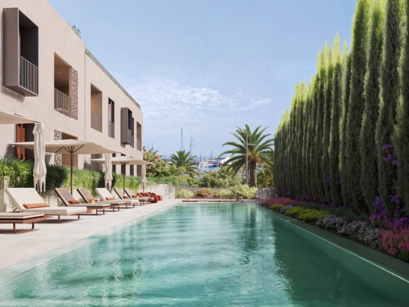 XO JONQUET Nybygget duplex ved Paseo Marítimo med enorm terrasse, 2 parkeringspladser, pool, spa, fitnesscenter, biograf etc. - Palma de Mallorca - 3 Soveværelser, 183.5 m²