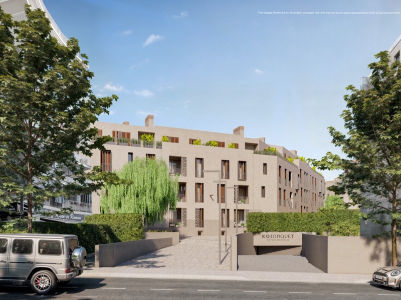 XO JONQUET Nuova costruzione duplex sul Paseo Marítimo con enorme terrazza, 2 posti auto, piscina, spa, palestra, cinema, ecc. - Palma de Mallorca - 3 Camere da letto, 183.5 m²