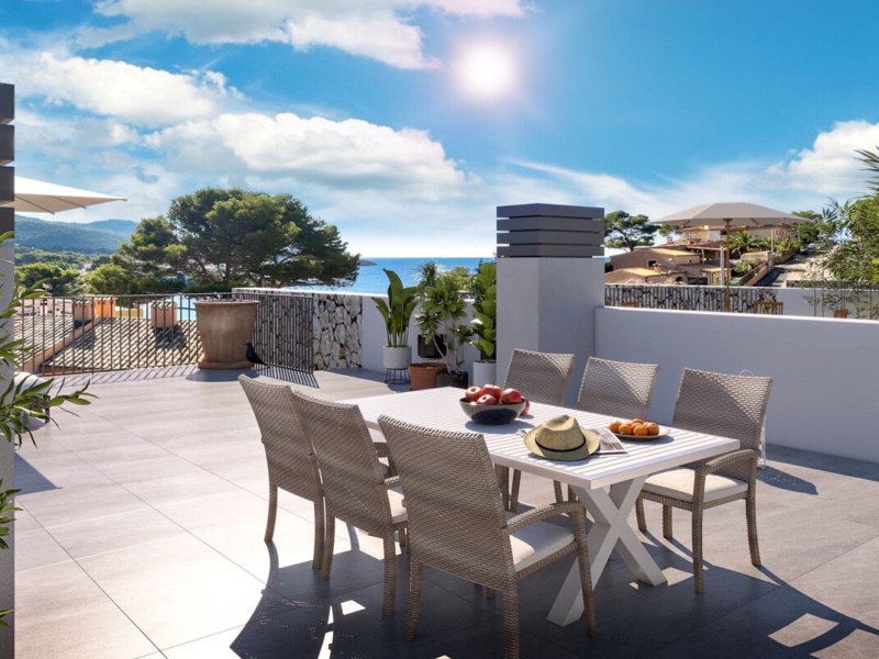 Mediterranes Wohnen in Sant Elm Neubau - Apartments zu verkaufen - Sant Elm - 3 Schlafzimmer, 92 m²