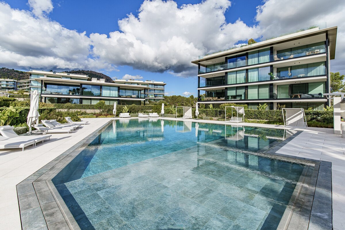 Moderne 3 Schlafzimmer-Wohnung mit großer Terrasse in Luxusanlage 
mit 2 Pools zu verkaufen - Bild 12
