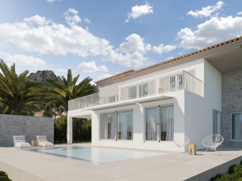 Førstegangsbeboelse! Design - Finca med pool ved udkanten af Andratx - Andratx - 4 Soveværelser, 301 m²