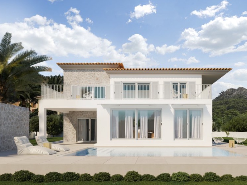 Førstegangsbeboelse! Design - Finca med pool ved udkanten af Andratx - Andratx - 4 Soveværelser, 301 m²