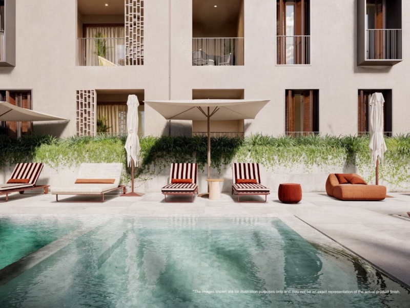XO JONQUET - The Park Residences Apartamento de obra nueva en el Paseo Marítimo con piscina, ascensor, gimnasio, spa, cine, A+ - Palma de Mallorca - 2 Dormitorios, 80 m²