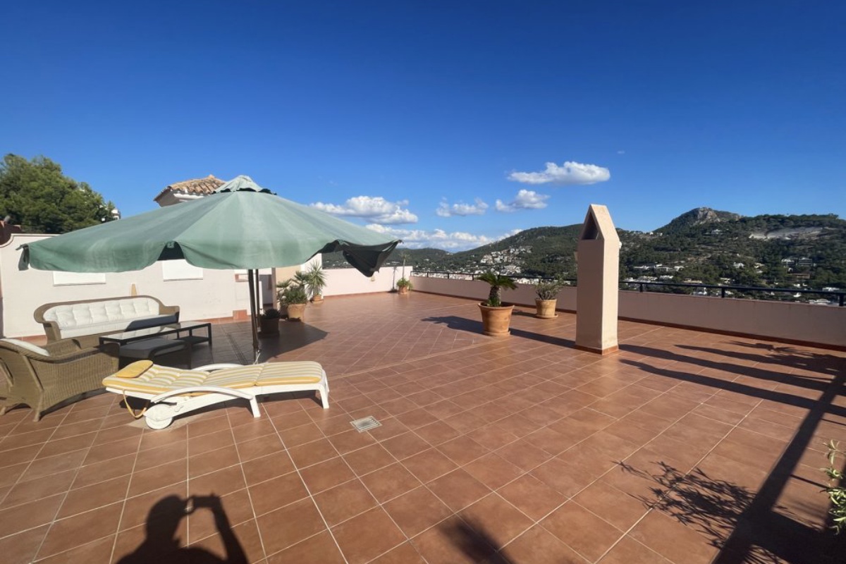 Penthouse med enorm tagterrasse og drømmeagtig hav- og havneudsigt til leje i Puerto Andratx - Billede 16
