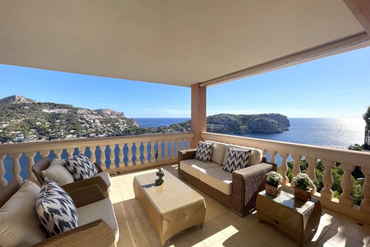 Penthouse med enorm tagterrasse og drømmeagtig hav- og havneudsigt til leje i Puerto Andratx - Billede 7