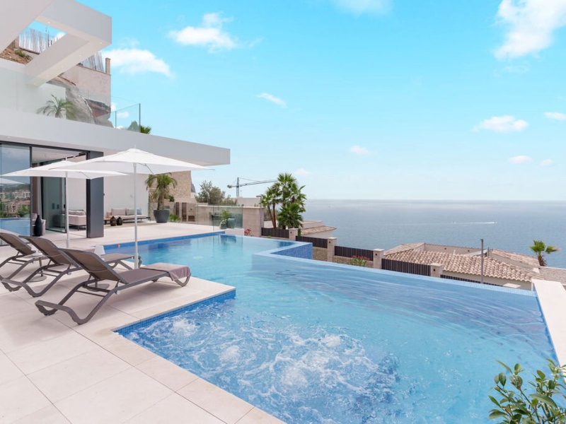 Luksuriøs villa med uforlignelig panoramisk udsigt over Middelhavet - Port d'Andratx - 6 Soveværelser, 690 m²