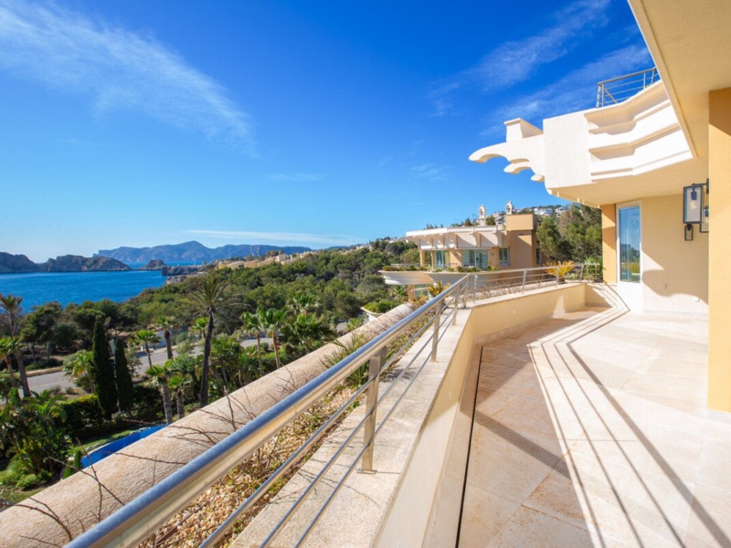 Einmaliges Penthouse mit Traumblick und privatem Pool auf der Dachterrasse - Santa Ponca - 3 Schlafzimmer, 330 m²