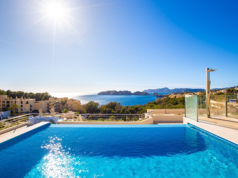 Einmaliges Penthouse mit Traumblick und privatem Pool auf der Dachterrasse - Santa Ponca - 3 Schlafzimmer, 330 m²