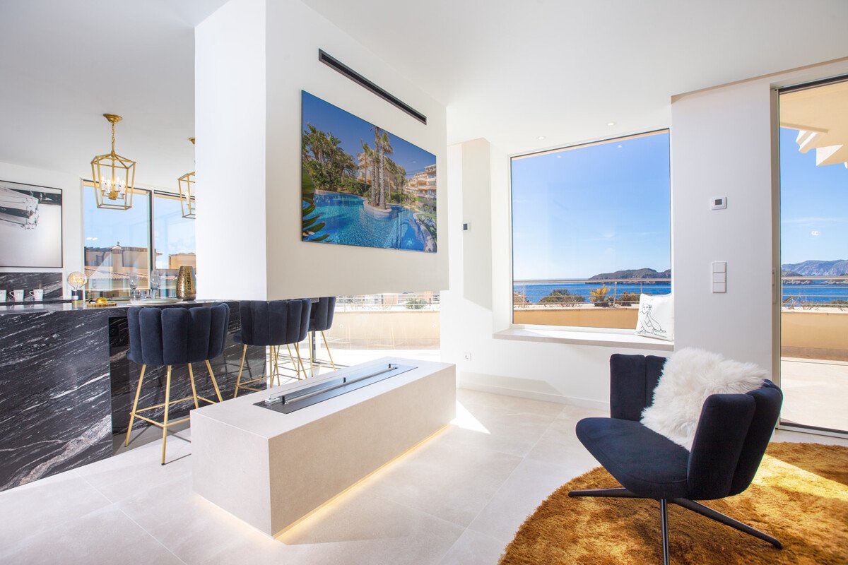 Unikt penthouse med drømmeudsigt og privat pool på tagterrassen - Billede 7