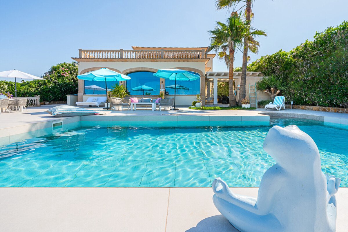 Fantastisk villa med enestående havudsigt i Cala Pi - Billede 15