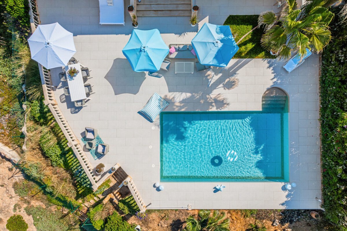 Fantastisk villa med enestående havudsigt i Cala Pi - Billede 13