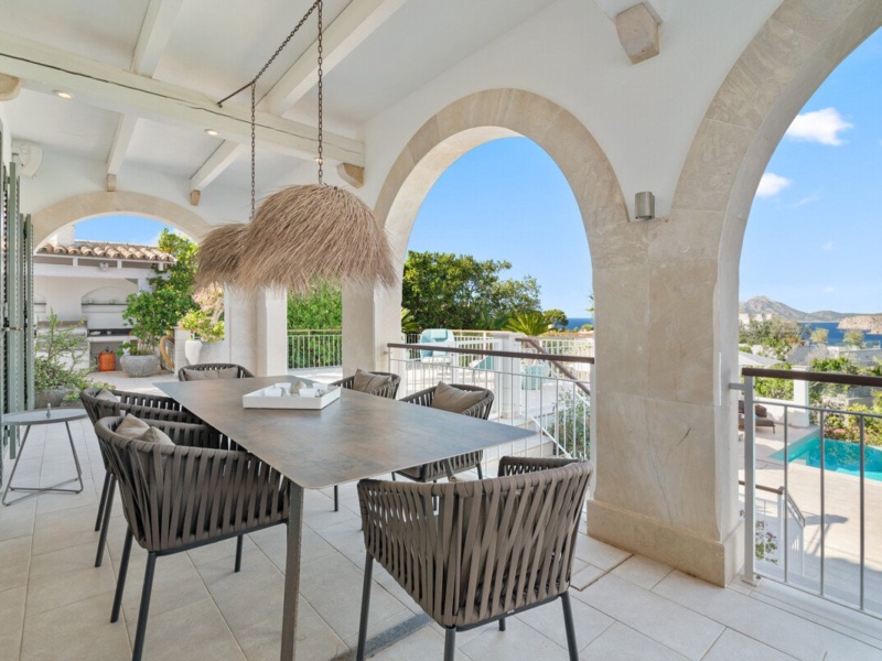 Exclusive Beach House Villa with Harbor and Sea Views in Port Andratx - Port d'Andratx - 4 Bedrooms, 387 m²