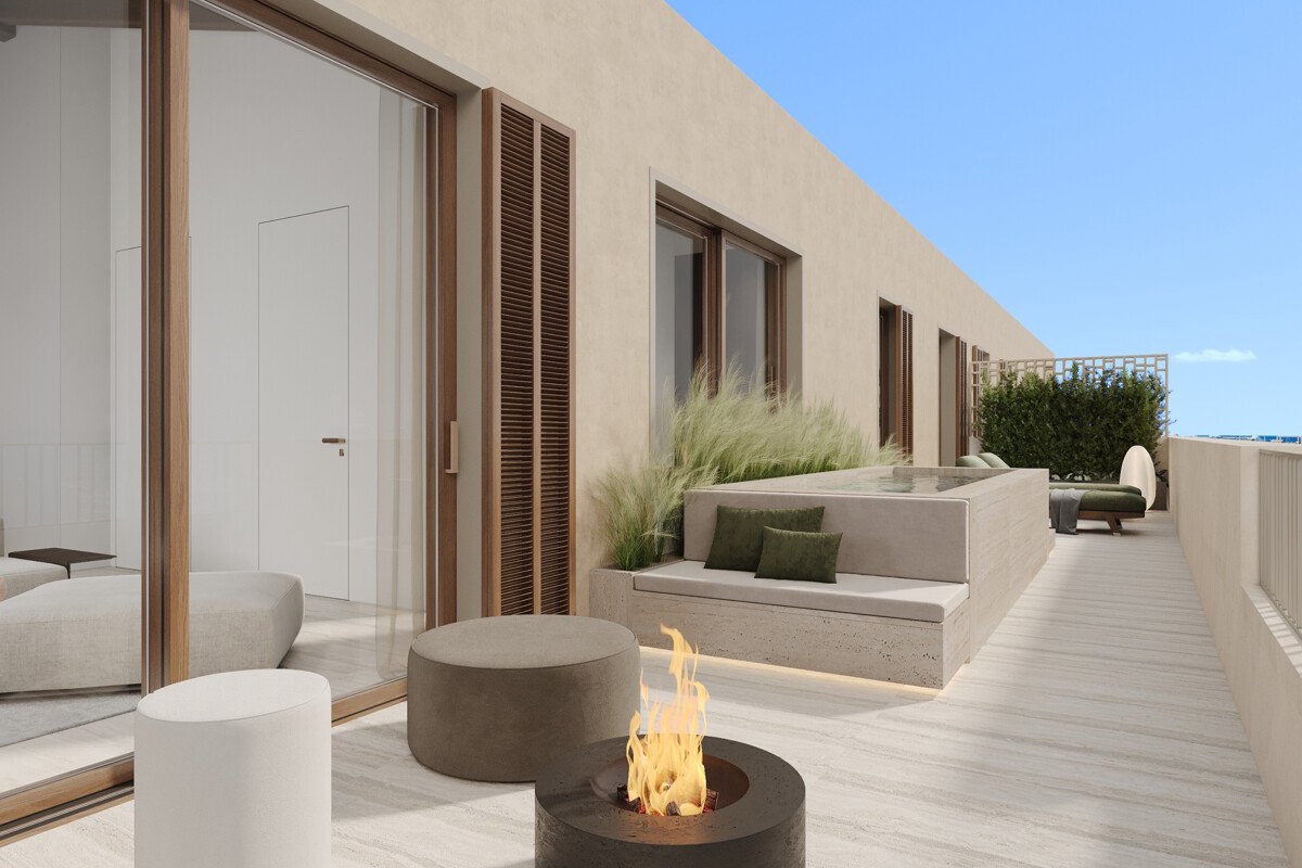 XO JONQUET – New-build penthouse, A+, with rooftop terrace, lift, pool, spa, garage and gym on the Paseo Marítimo - Image 12