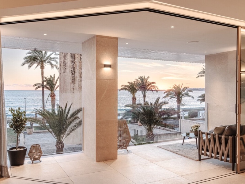 Eksklusiv designer-lejlighed på første havlinje i Portixol – Første indflytning efter renovering - Palma de Mallorca - 2 Soveværelser