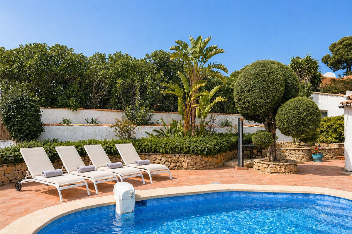 Villa mediterranea con panorama e parziale vista porto a Port Andratx - Immagine 2