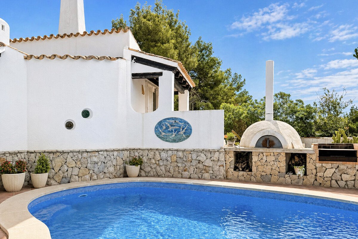 Villa mediterranea con panorama e parziale vista porto a Port Andratx - Immagine 15
