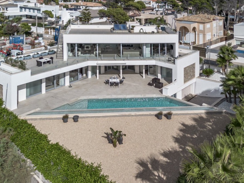 Moderne villa med stort pool ved Port Adriano / Santa Ponsa med 4 soveværelser i første havlinie - El Toro - 4 Soveværelser