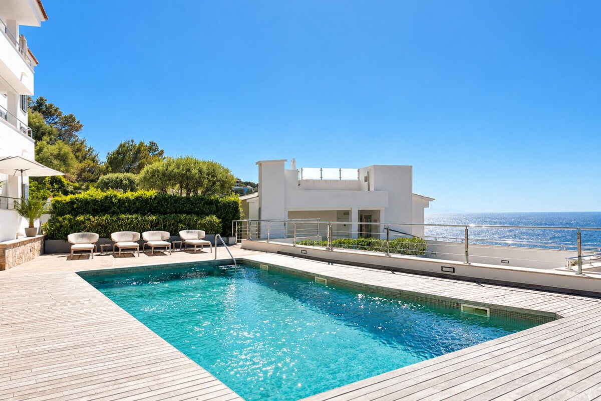 Posizione ideale a Port Andratx – Appartamento di stile con giardino, zona relax e vista mare da sogno - Immagine 2