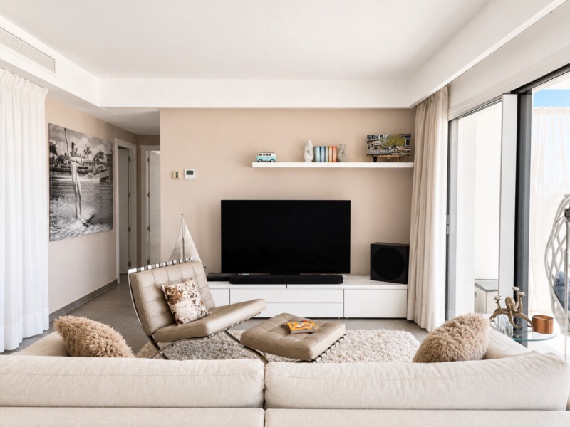 Prime Location in Port Andratx – Stylish Apartment with Garden, Chill-out Area, and Stunning Sea Views - Port d'Andratx - 2 Bedrooms, 100 m²