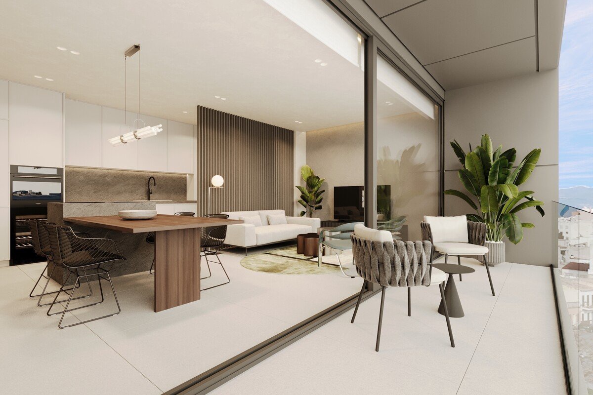 Exclusivo apartamento de 3 dormitorios en Palma con piscina, gimnasio, simulador de golf, cine, spa y barco comunitario - Imagen 7